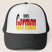 Casquette Chapeau de camion allemand 100% (Devant)