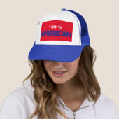 Casquette Chapeau de camion américain à 100 % (En situation)