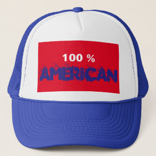 Casquette Chapeau de camion américain à 100 %