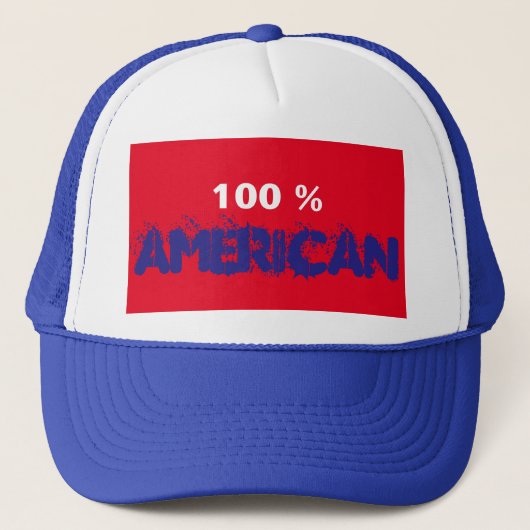 Casquette Chapeau de camion américain à 100 % (Devant)