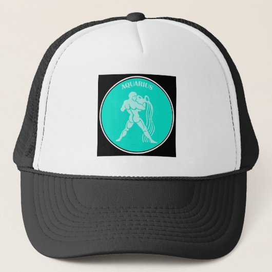 Casquette Chapeau de camion Aquarius (Devant)