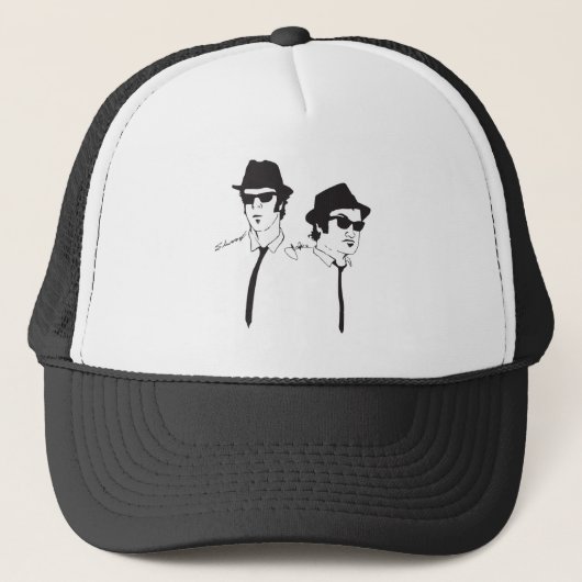 Casquette Chapeau de camion Blues Brothers (Devant)