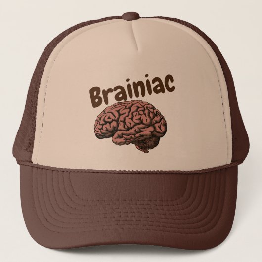 Casquette Chapeau de camion Brainiac (Devant)