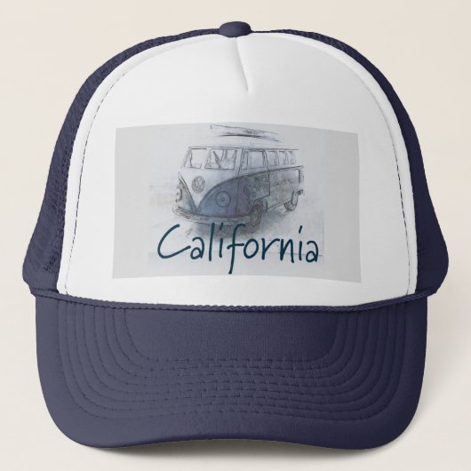 Casquette Chapeau de camion californien (Devant)