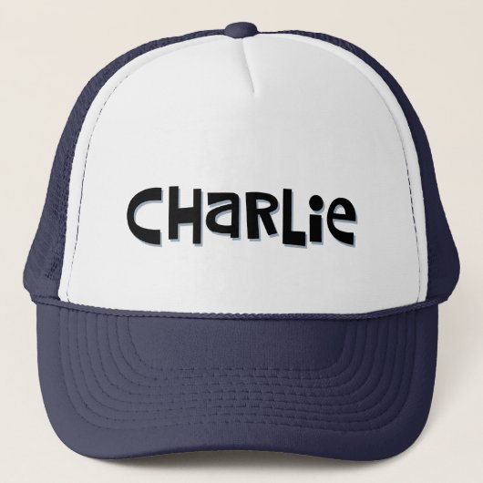 Casquette Chapeau de camion CHARLIE (Devant)
