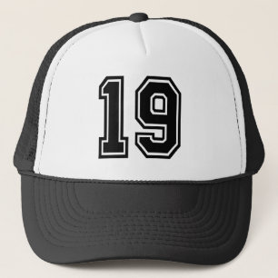 Casquette Chapeau de camion classique 19e fête d'anniversair