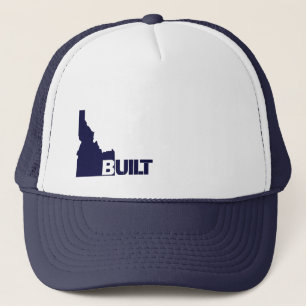 Casquette Chapeau de camion construit par Idaho (bleu foncé)