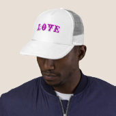 Casquette Chapeau de camion d'amour (En situation)