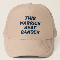 Chapeau de camion de cancer de la bande