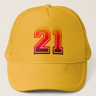 Casquette Chapeau de camion de fête du 21e anniversaire