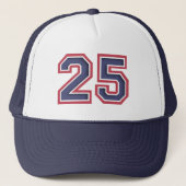 Casquette Chapeau de camion de fête du 25e anniversaire (Devant)