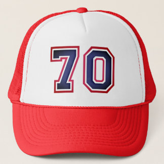 Casquette Chapeau de camion de fête du 70e anniversaire