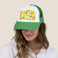 Chapeau de camion de fruits d'agrumes