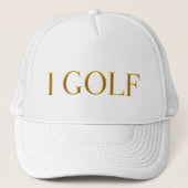 Casquette Chapeau de camion de golf (Devant)