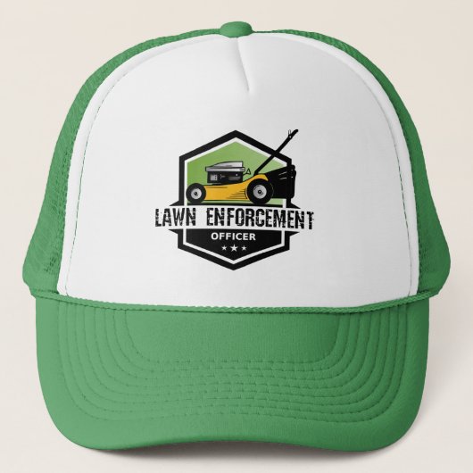 Casquette Chapeau de camion de l'agent de l'application de l (Devant)