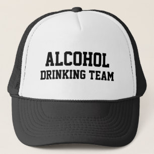Casquette Chapeau de camion de l'équipe de boisson alcooliqu