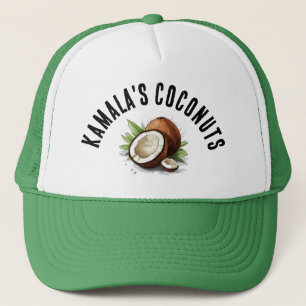Casquette Chapeau de camion de noix de coco de Kamala