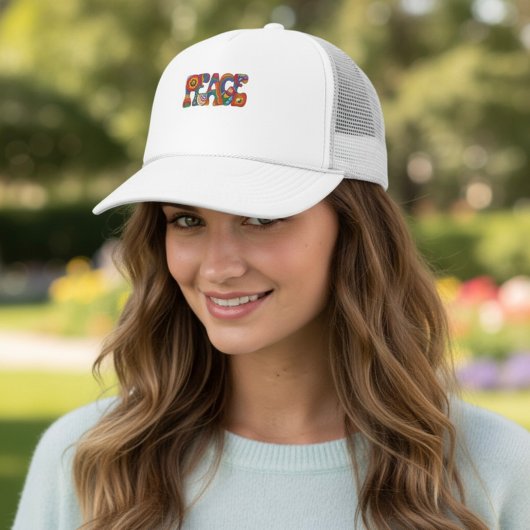 Casquette Chapeau de camion de paix