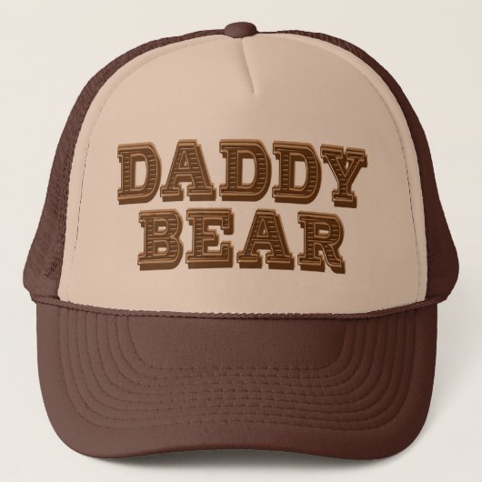 Casquette Chapeau de camion de papa Bear (Devant)