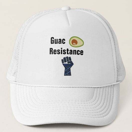 Casquette Chapeau de camion de résistance de Guac (Devant)