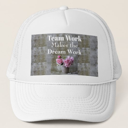 Casquette Chapeau de camion de travail d'équipe (Devant)