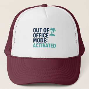 Casquette Chapeau de camion de vacances amusant - Pause trav