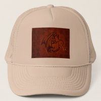 Chapeau de camion dragon