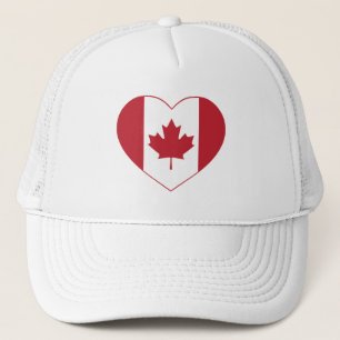 Casquette Chapeau de camion du pavillon du coeur du Canada