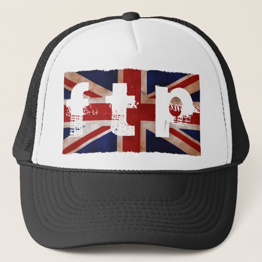 Casquette Chapeau de camion FTP Union Jack (Devant)