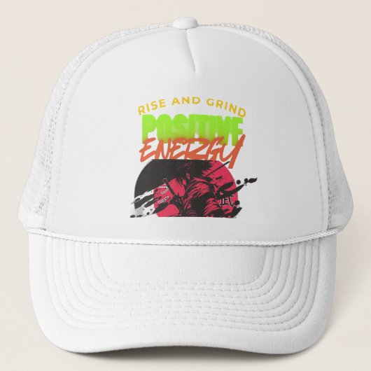 Casquette Chapeau de camion graphique (Devant)
