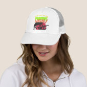 Casquette Chapeau de camion graphique (En situation)