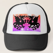 Casquette Chapeau de camion Imaginaire dragon (Devant)
