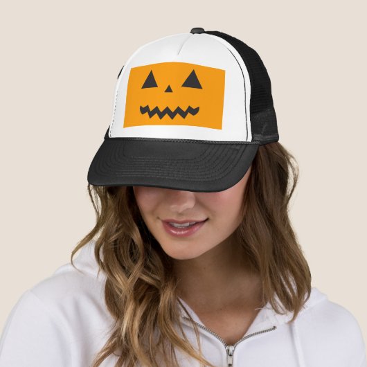Casquette Chapeau de camion Jack O'Lantern (En situation)