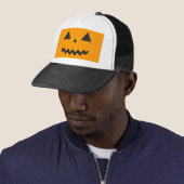 Casquette Chapeau de camion Jack O'Lantern (En situation)