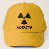 Casquette Chapeau de camion jaune radioactif (Devant)
