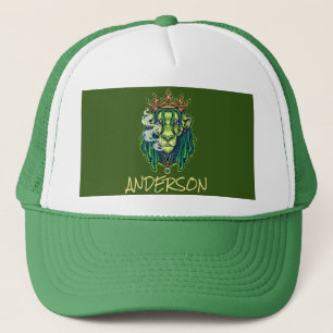 Casquette Chapeau de camion LION WEED KING