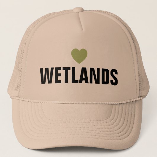 Casquette Chapeau de camion Love Wetlands™ (Devant)