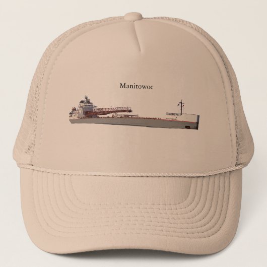 Casquette Chapeau de camion Manitowoc (Devant)
