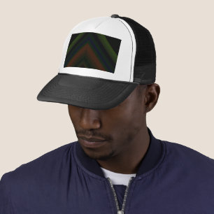 Casquette Chapeau de camion noir de montagne électrique