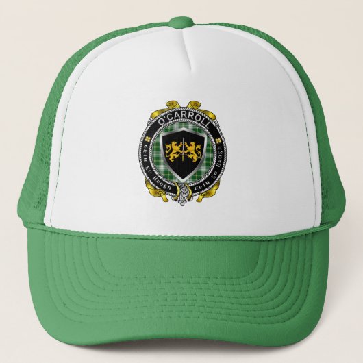 Casquette Chapeau de camion O'Carroll/Carroll Irish Shield (Devant)