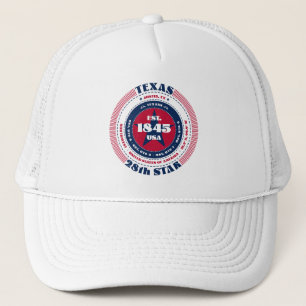 Casquette Chapeau de camion patriotique circulaire Texas Sta