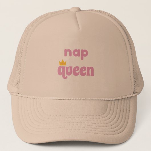Casquette Chapeau de camion Queen Nap (Devant)