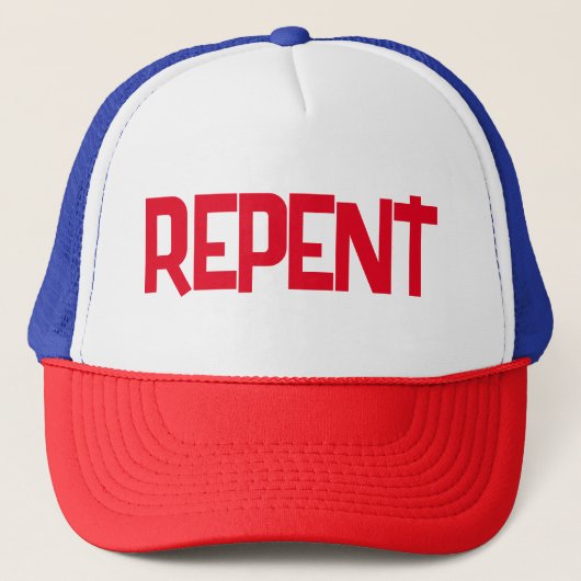 Casquette Chapeau de camion REPENT (Devant)