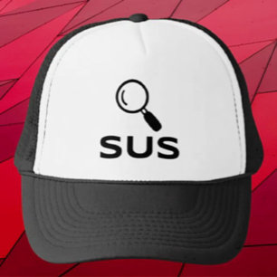 Casquette Chapeau de camion SUS - Suspicieusement élégant