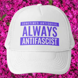 Casquette Chapeau de camion toujours antifasciste - Minimali