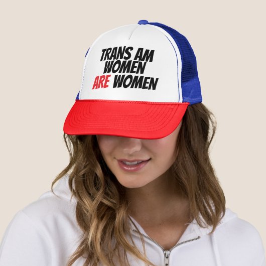 Casquette Chapeau de camion transam femmes (En situation)