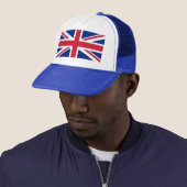 Casquette Chapeau de camion Union Jack (En situation)