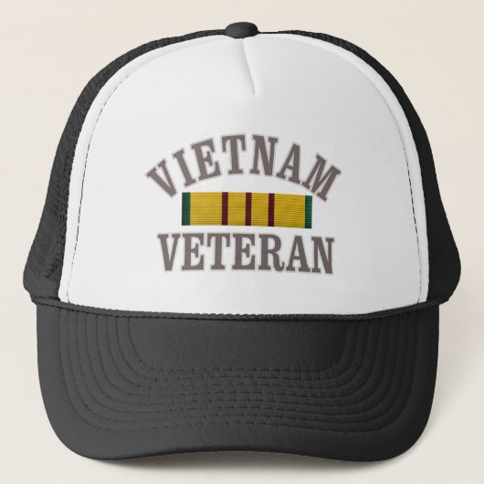Casquette Chapeau de camion VIETNAM VETERAN (Devant)