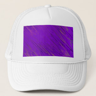 Casquette Chapeau de camion violet marbré