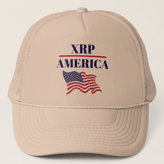 Casquette Chapeau de camion XRP America (Devant)